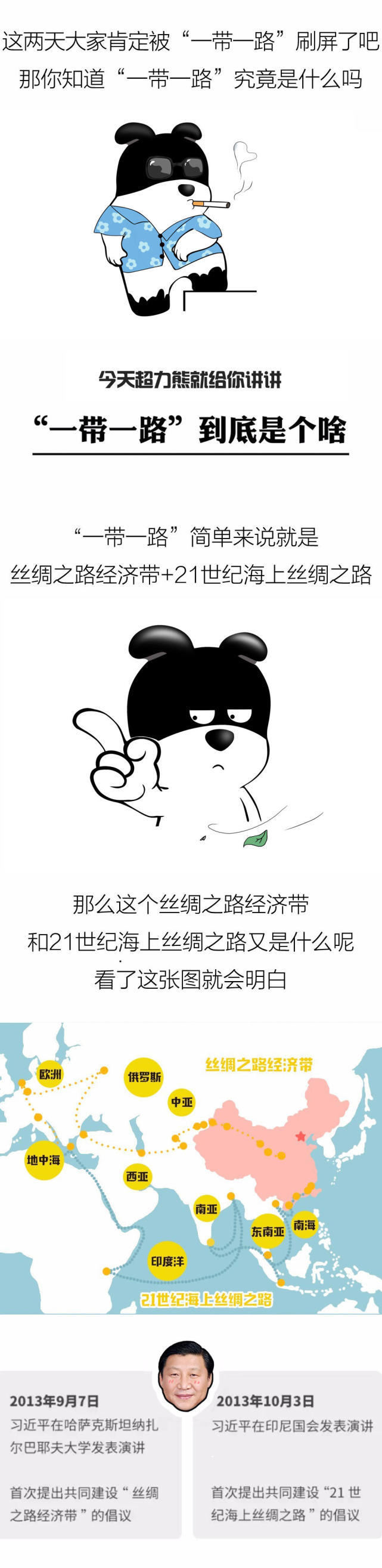 三分鐘看懂刷爆朋友圈的“一帶一路”是神馬？